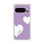 プレミアムスクエアケース［ Two Hearts - Purple ］