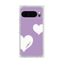 プレミアムスクエアケース［ Two Hearts - Purple ］