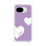 プレミアムスクエアケース［ Two Hearts - Purple ］