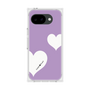 プレミアムスクエアケース［ Two Hearts - Purple ］