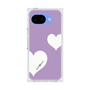 プレミアムスクエアケース［ Two Hearts - Purple ］