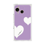 プレミアムスクエアケース［ Two Hearts - Purple ］