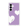 プレミアムスクエアケース［ Two Hearts - Purple ］
