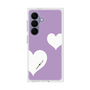 プレミアムスクエアケース［ Two Hearts - Purple ］