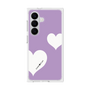 プレミアムスクエアケース［ Two Hearts - Purple ］