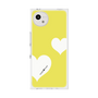 プレミアムスクエアケース［ Two Hearts - Yellow ］
