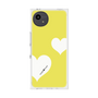 プレミアムスクエアケース［ Two Hearts - Yellow ］