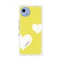 プレミアムスクエアケース［ Two Hearts - Yellow ］