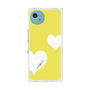 プレミアムスクエアケース［ Two Hearts - Yellow ］