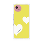 プレミアムスクエアケース［ Two Hearts - Yellow ］