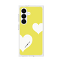 プレミアムスクエアケース［ Two Hearts - Yellow ］