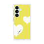 プレミアムスクエアケース［ Two Hearts - Yellow ］