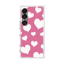 プレミアムスクエアケース［ Dot Hearts - Pink ］