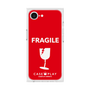 プレミアムスクエアケース［ FRAGILE - Red ］