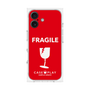 プレミアムスクエアケース［ FRAGILE - Red ］