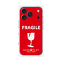 プレミアムスクエアケース［ FRAGILE - Red ］