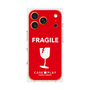 プレミアムスクエアケース［ FRAGILE - Red ］