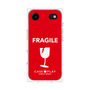 プレミアムスクエアケース［ FRAGILE - Red ］
