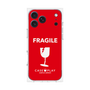 プレミアムスクエアケース［ FRAGILE - Red ］