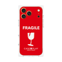 プレミアムスクエアケース［ FRAGILE - Red ］