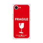 プレミアムスクエアケース［ FRAGILE - Red ］