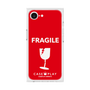 プレミアムスクエアケース［ FRAGILE - Red ］