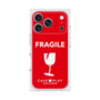 プレミアムスクエアケース［ FRAGILE - Red ］
