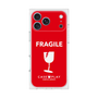 プレミアムスクエアケース［ FRAGILE - Red ］