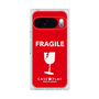プレミアムスクエアケース［ FRAGILE - Red ］