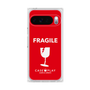 プレミアムスクエアケース［ FRAGILE - Red ］