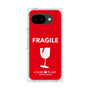 プレミアムスクエアケース［ FRAGILE - Red ］