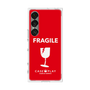 プレミアムスクエアケース［ FRAGILE - Red ］
