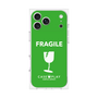 プレミアムスクエアケース［ FRAGILE - Green ］