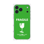 プレミアムスクエアケース［ FRAGILE - Green ］