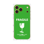 プレミアムスクエアケース［ FRAGILE - Green ］
