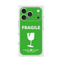 プレミアムスクエアケース［ FRAGILE - Green ］