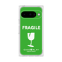 プレミアムスクエアケース［ FRAGILE - Green ］