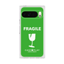 プレミアムスクエアケース［ FRAGILE - Green ］