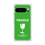 プレミアムスクエアケース［ FRAGILE - Green ］