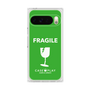 プレミアムスクエアケース［ FRAGILE - Green ］