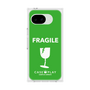 プレミアムスクエアケース［ FRAGILE - Green ］