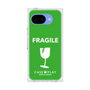 プレミアムスクエアケース［ FRAGILE - Green ］
