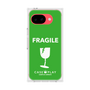 プレミアムスクエアケース［ FRAGILE - Green ］