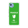 プレミアムスクエアケース［ FRAGILE - Green ］