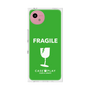 プレミアムスクエアケース［ FRAGILE - Green ］