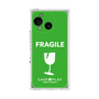 プレミアムスクエアケース［ FRAGILE - Green ］