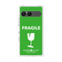 プレミアムスクエアケース［ FRAGILE - Green ］