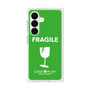 プレミアムスクエアケース［ FRAGILE - Green ］