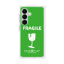 プレミアムスクエアケース［ FRAGILE - Green ］