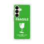 プレミアムスクエアケース［ FRAGILE - Green ］